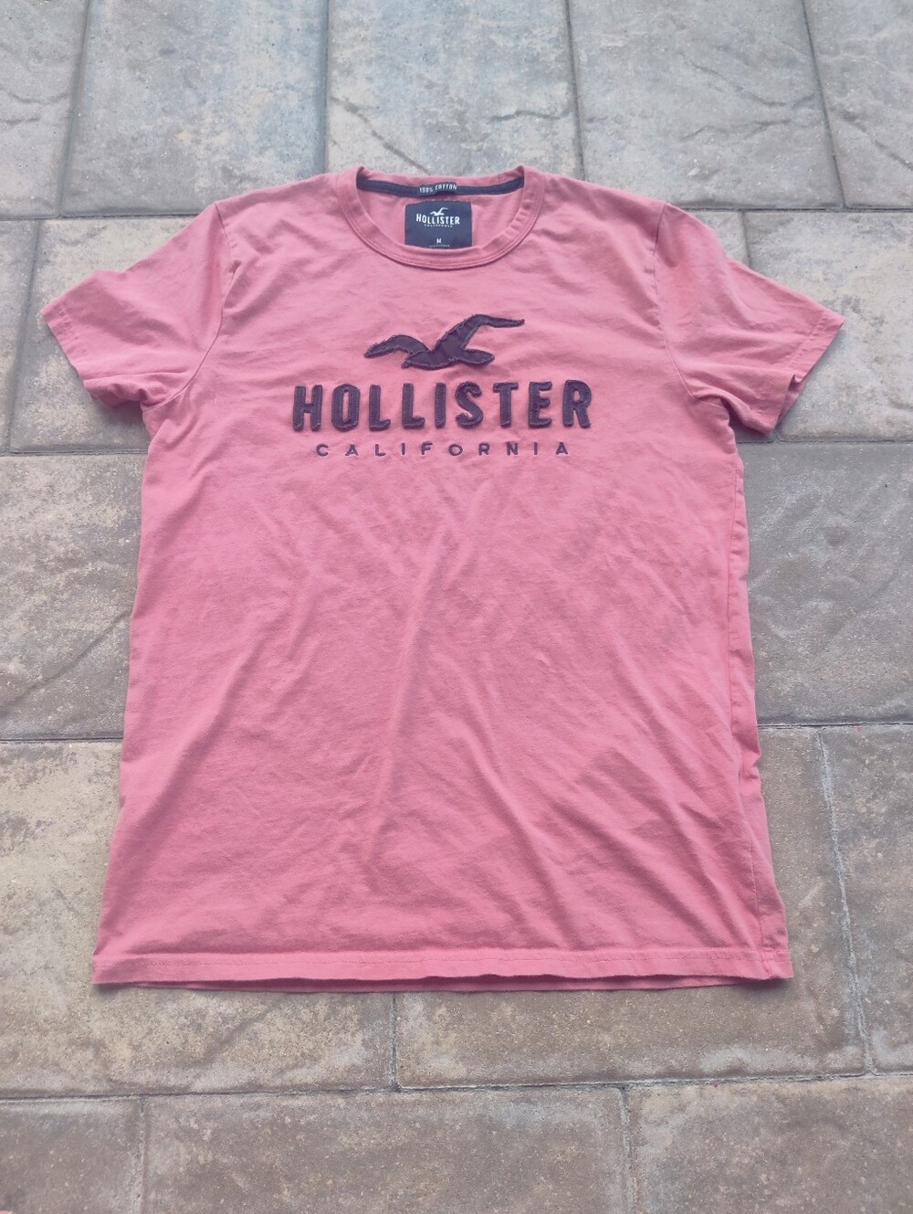 Hollister Salmon Color Shirt Size Medium